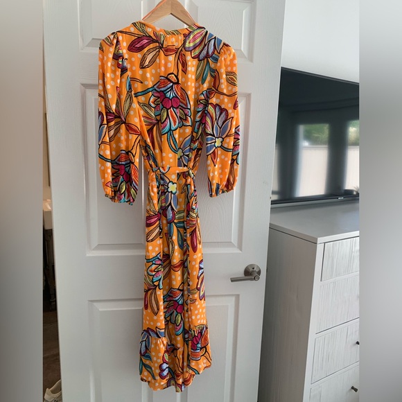 Tabitha Brown Floral Dress/Cover-Up - Picture 2 of 6